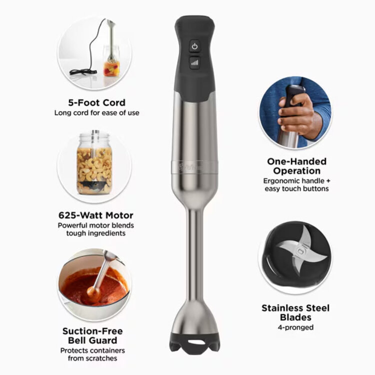 White Vitamix Immersion Blender