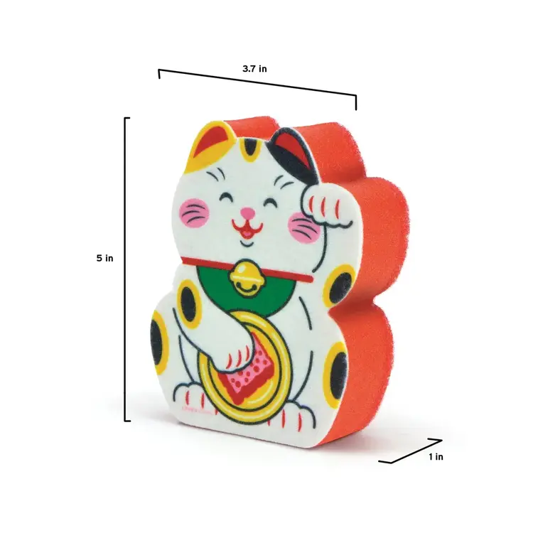 Lucky Cat Sponge
