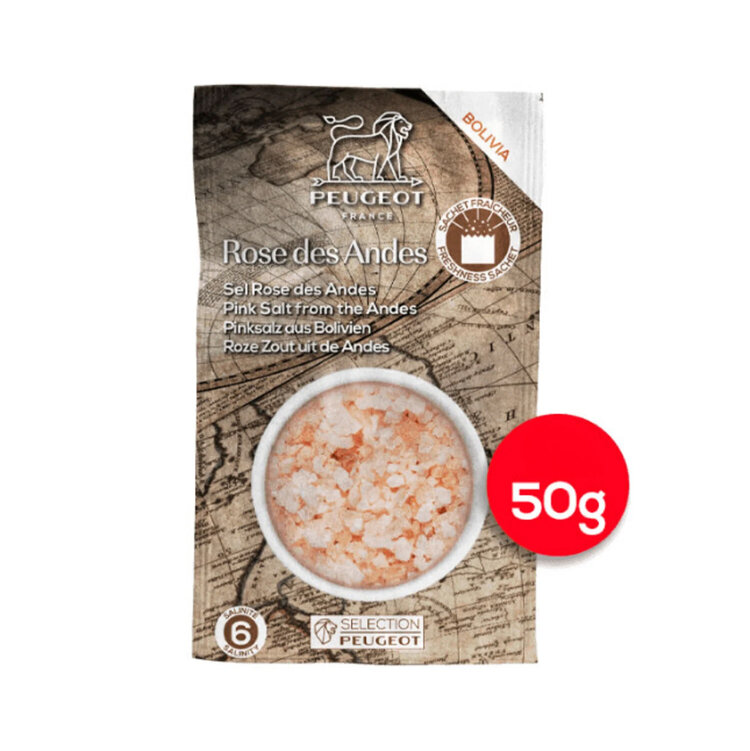 Peugeot 50g Sachet Pink Salt