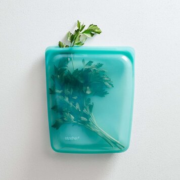 Stasher Half Gallon Aqua Storage Bag