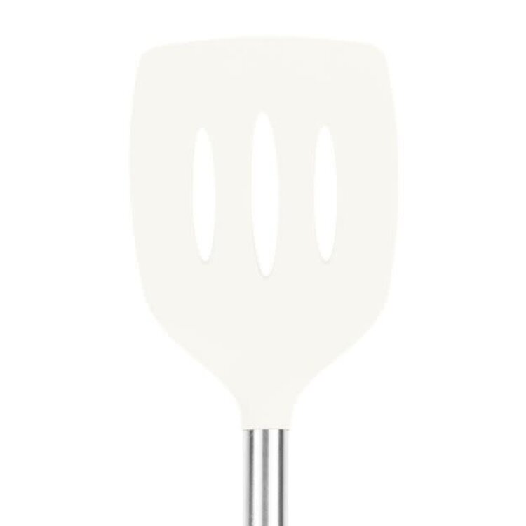 Tovolo White Slotted Turner/Spatula