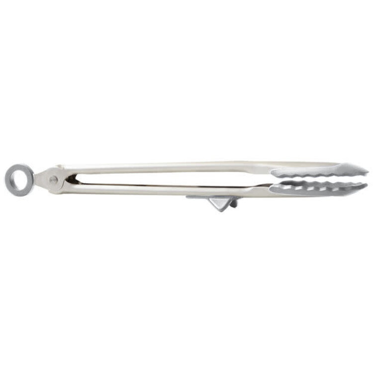 Tovolo 13" Oyster Gray Silicone Tongs