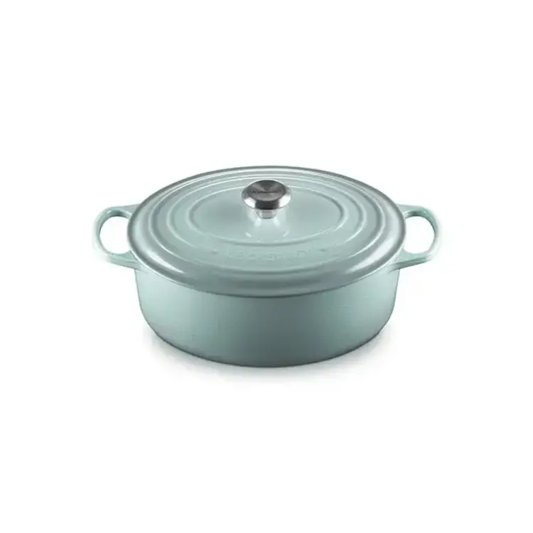 Le Creuset Le Creuset 6.75 quart Oval Sea Salt Dutch Oven