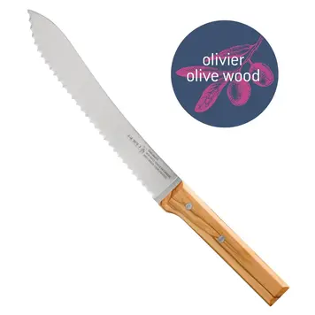 Opinel 8" Olive Wood Bread Knife