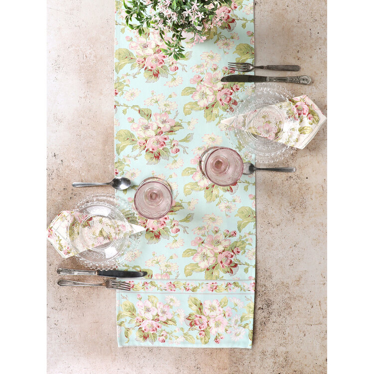 April Cornell 72x13" Apple Blossom Runner