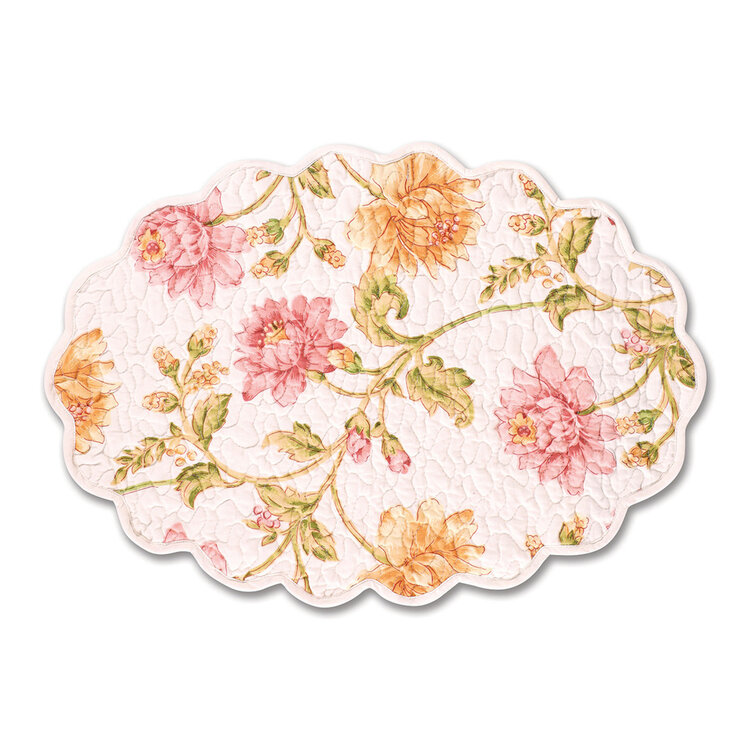 April Cornell Quilted Rosehip Placemat