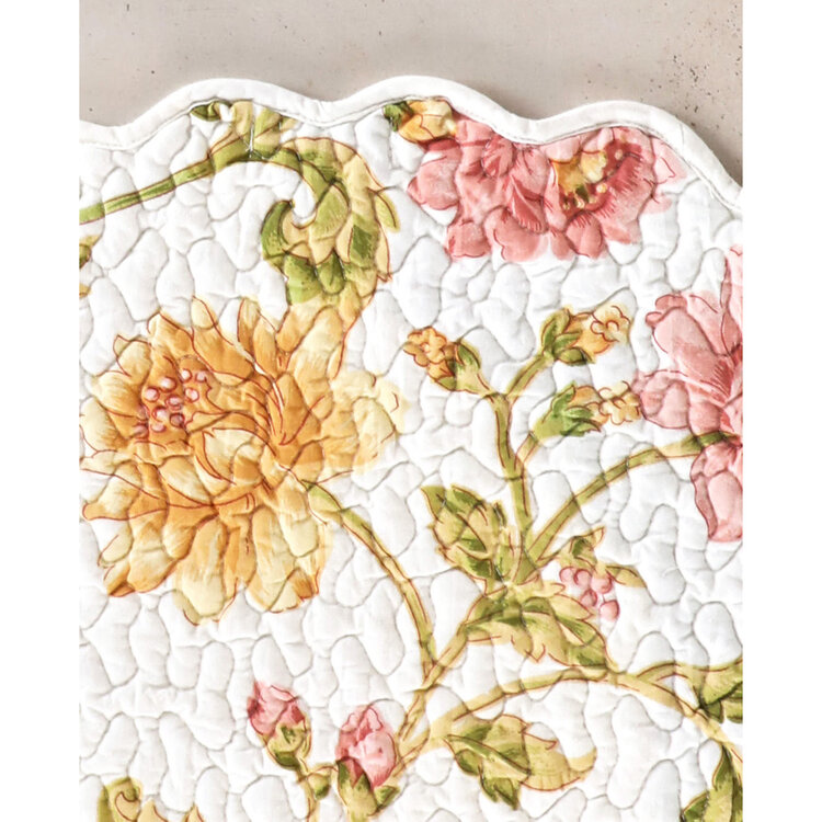 April Cornell Quilted Rosehip Placemat