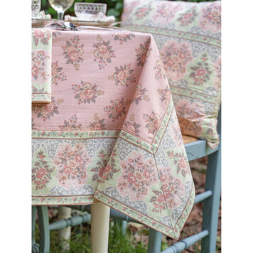 April Cornell 60x90" Antique Rose Tablecloth