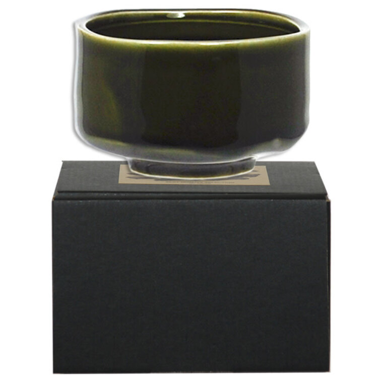 Dark Olive Matcha Bowl