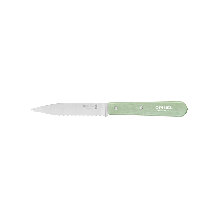 Opinel Sage Serrated Paring Knife