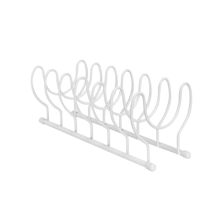 White Pot Lid Organizer