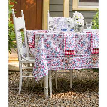 April Cornell 60x108" Magnolia Tablecloth