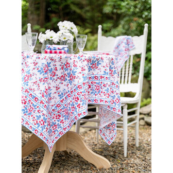 April Cornell 54x54" Magnolia Tablecloth