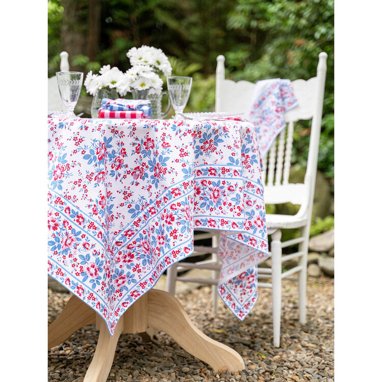 April Cornell 54x54" Magnolia Tablecloth