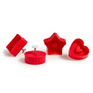 King Arthur Baking Company Thumbprints Cookie Stamps, set of 4