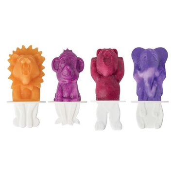 Tovolo Zoo Popsicle Molds, set of 4