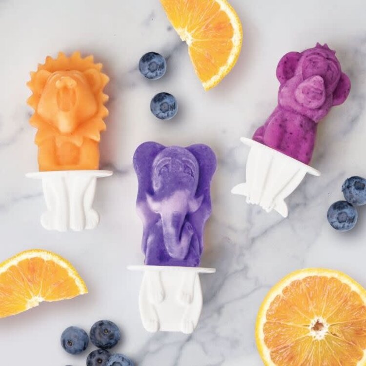 Tovolo Zoo Popsicle Molds, set of 4