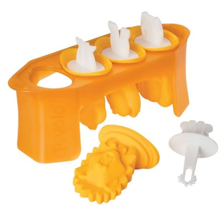 Tovolo Zoo Popsicle Molds, set of 4