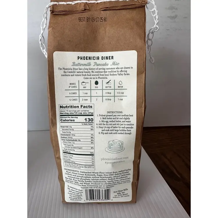 Phoenicia Diner Buttermilk Pancake Mix
