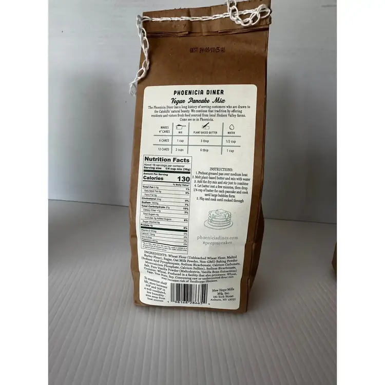 Phoenicia Diner Vegan Pancake Mix