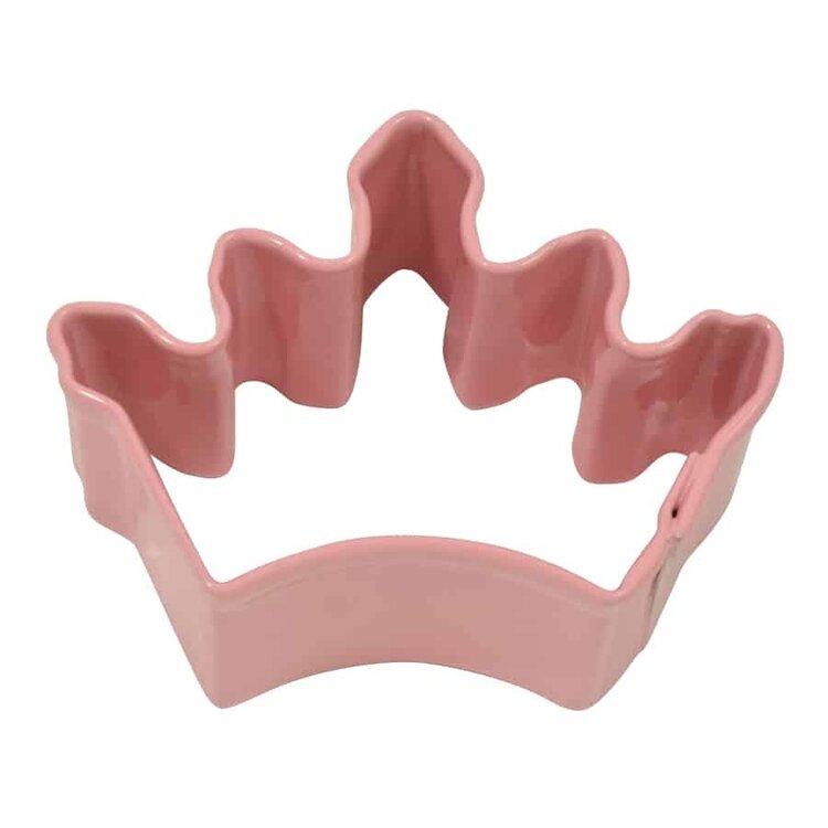 Pink Crown Mini Cookie Cutter