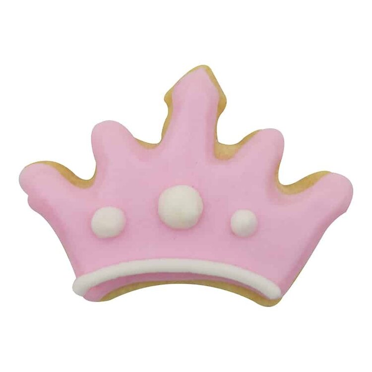 Pink Crown Mini Cookie Cutter