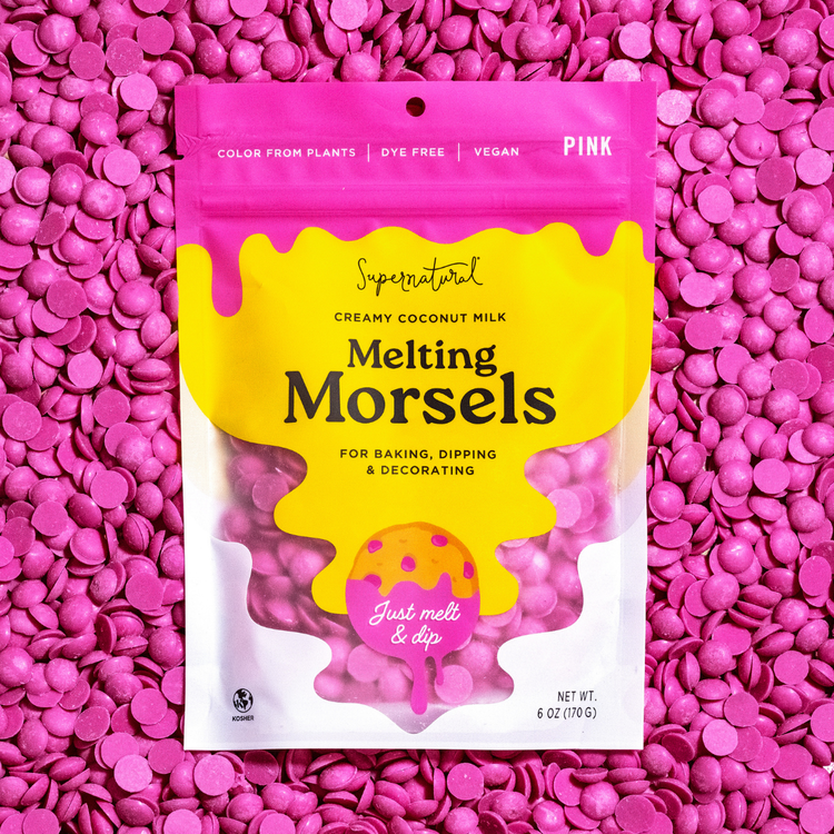 Supernatural Pink Plant-Based Melting Wafers