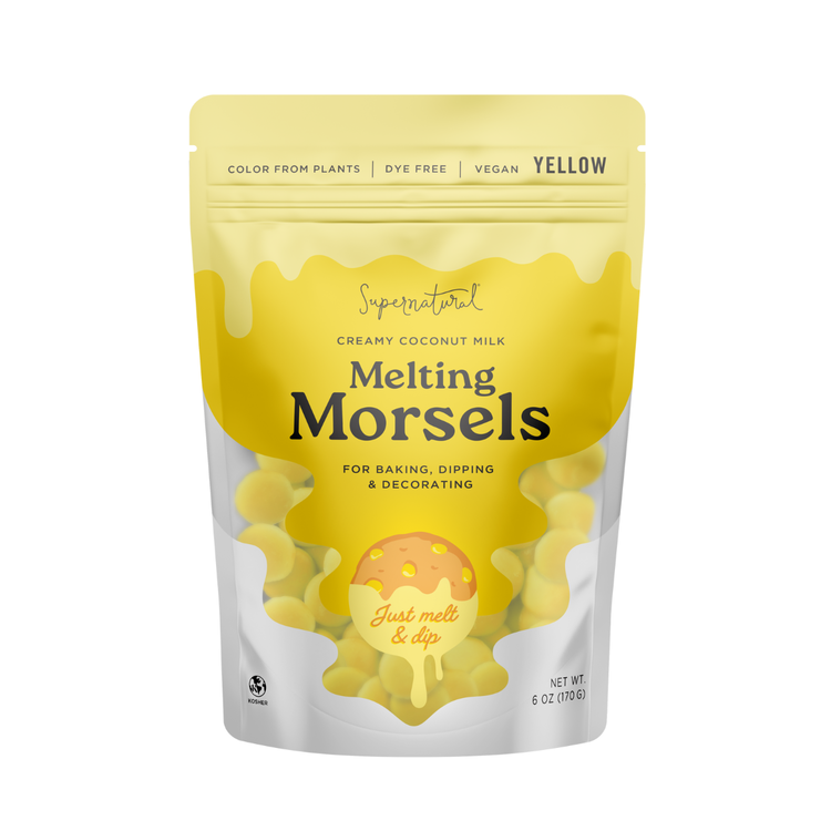 Supernatural Yellow Plant-Based Melting Wafers