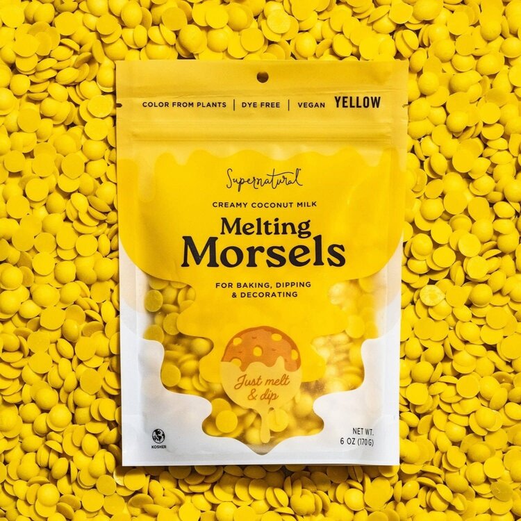 Supernatural Yellow Plant-Based Melting Wafers
