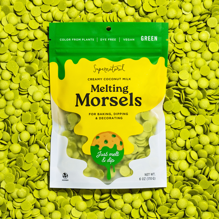 Supernatural Green Plant-Based Melting Wafers