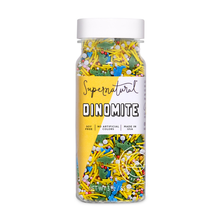 Supernatural Dino Mix Dye-Free Sprinkles