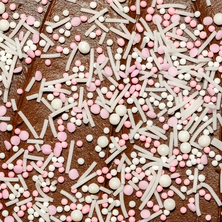 Supernatural Pink Dye-Free Nonpareils