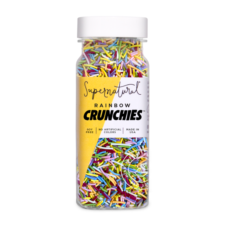 Supernatural Pastel Jimmies Dye-Free Sprinkles