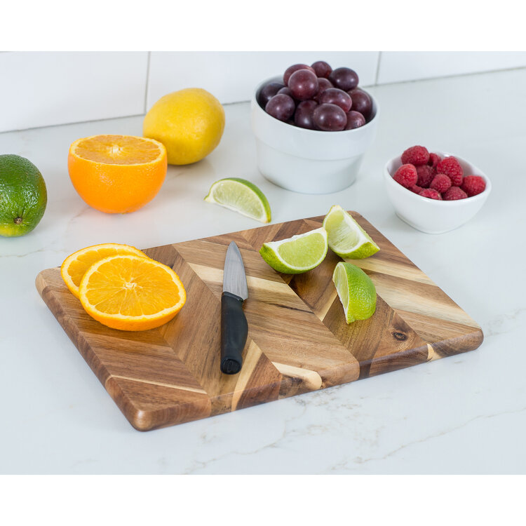 12x8" Herringbone Cutting Board