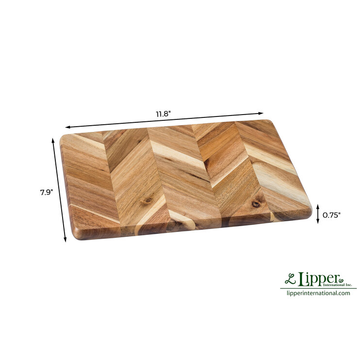 12x8" Herringbone Cutting Board