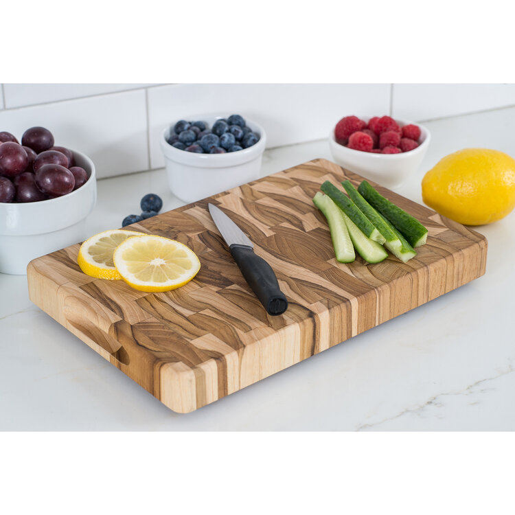 12x8" Teak Cutting Board