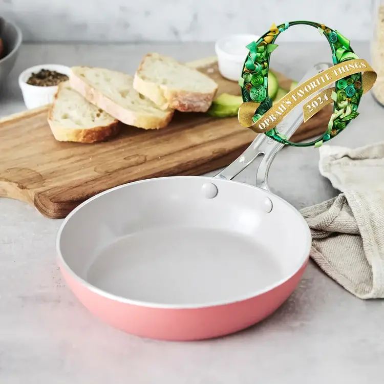 Green Pan 8" Coral Ceramic Frying Pan