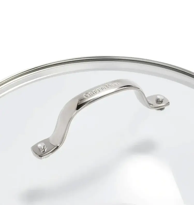Green Pan 4.5 quart Sauté Pan with Helper Handle and Lid