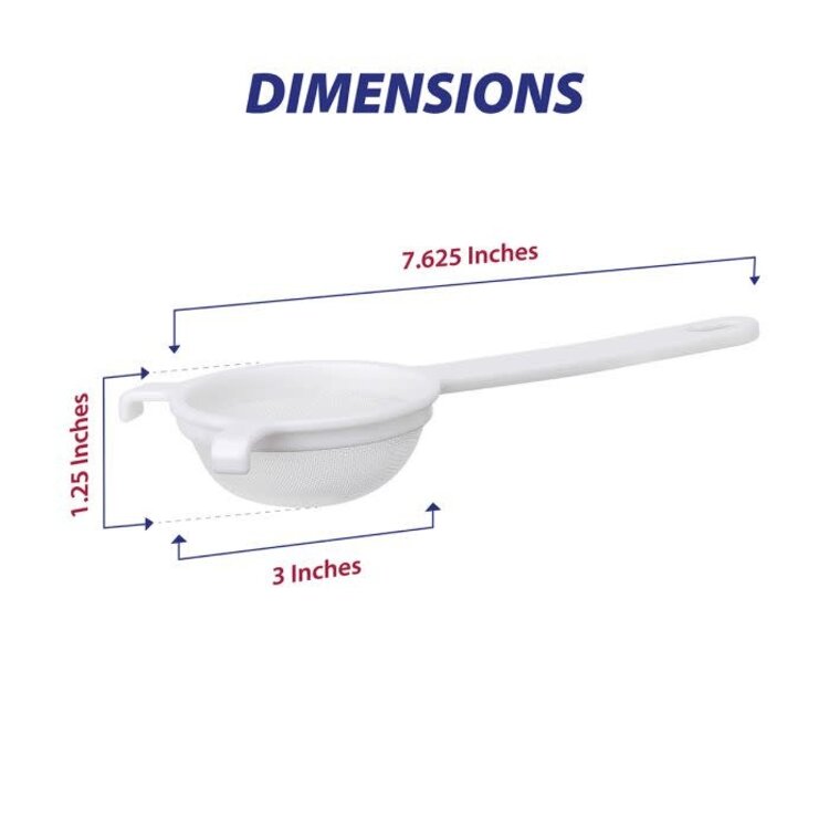 3" Nylon Mesh Strainer