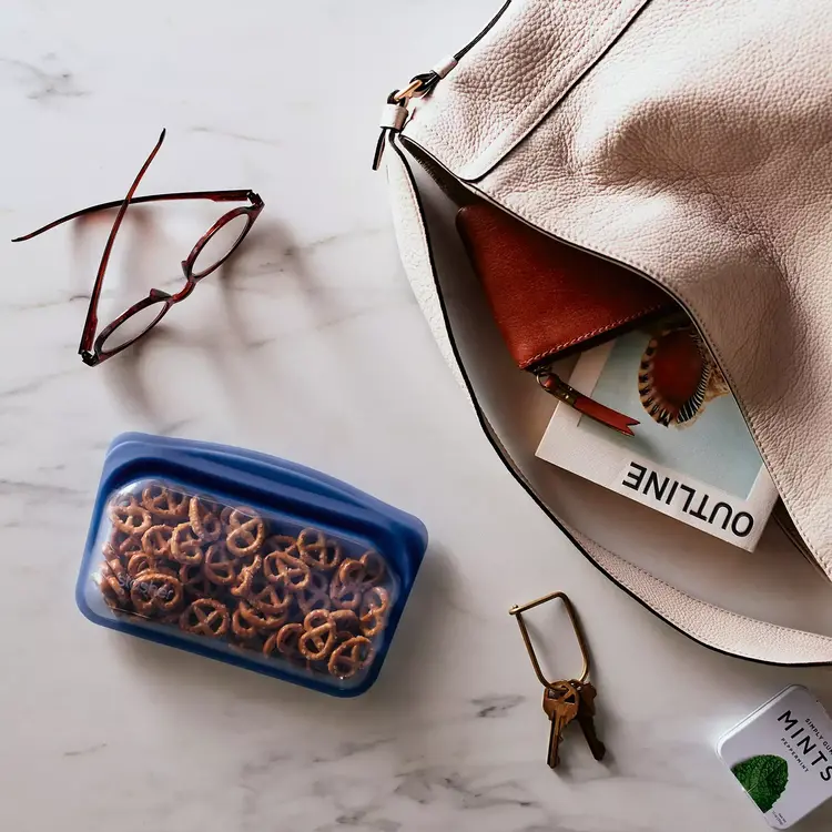 Stasher Deep Ocean Snack Storage Bag