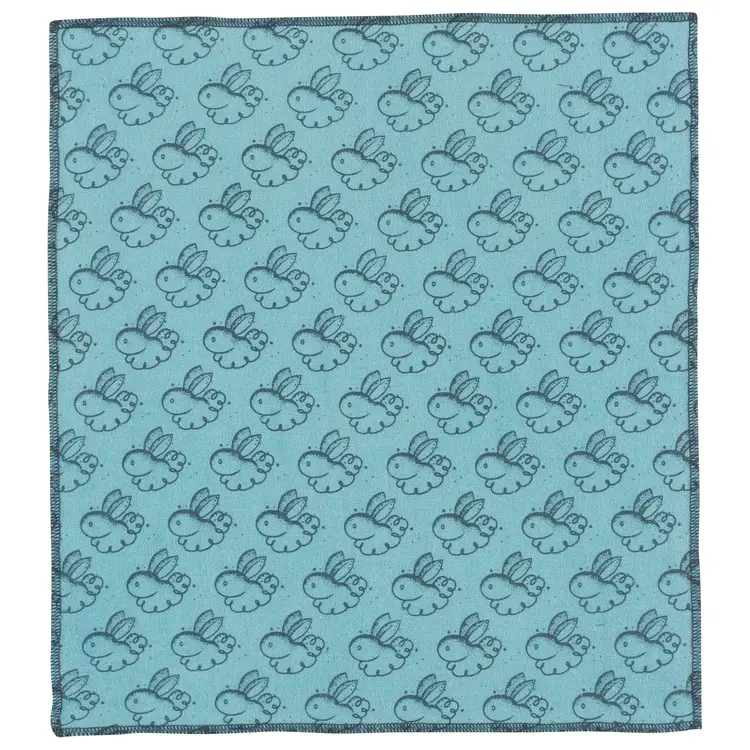 Set of 3 Dust Bunny Microfiber Dusting Cloths