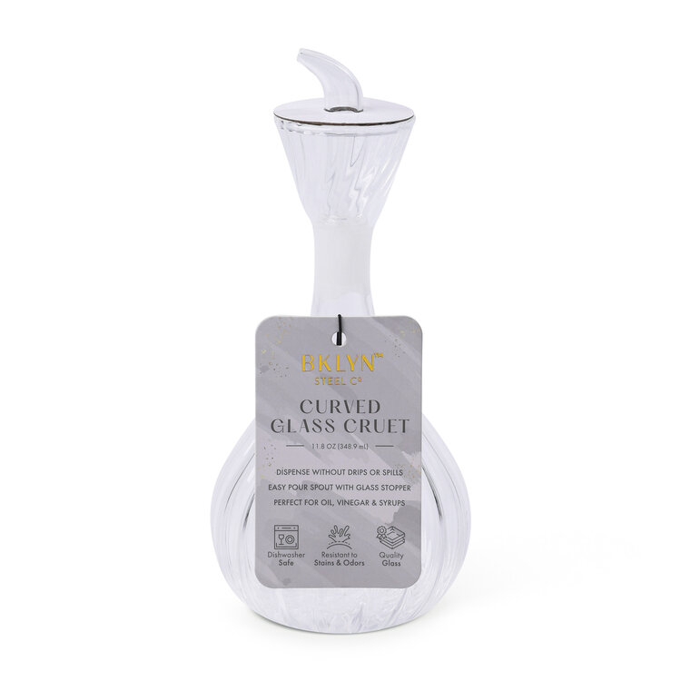 11.8oz Curved Cruet