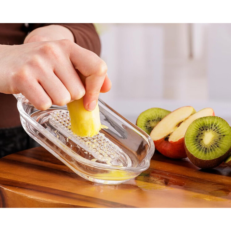 Glass Grater & Tray