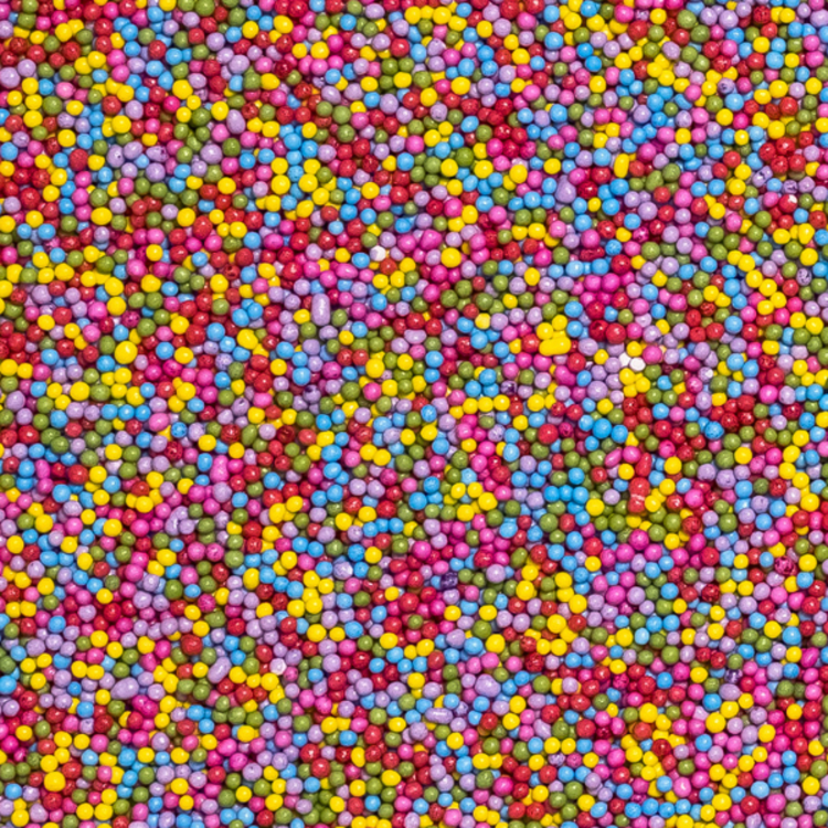 Supernatural 3oz Dye-Free Rainbow Nonpareils