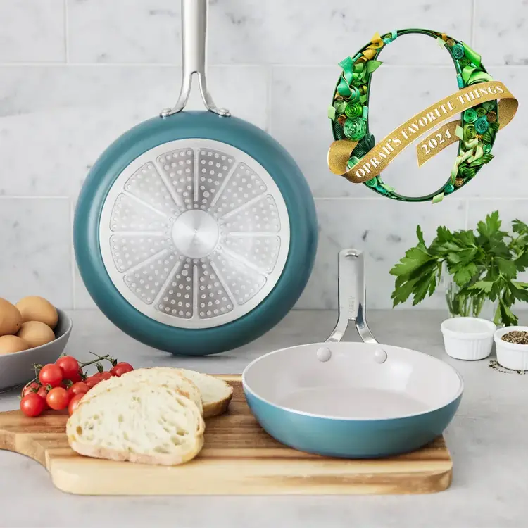 Green Pan Greenpan 8" Deep Teal Ceramic Non-stick Frying Pan