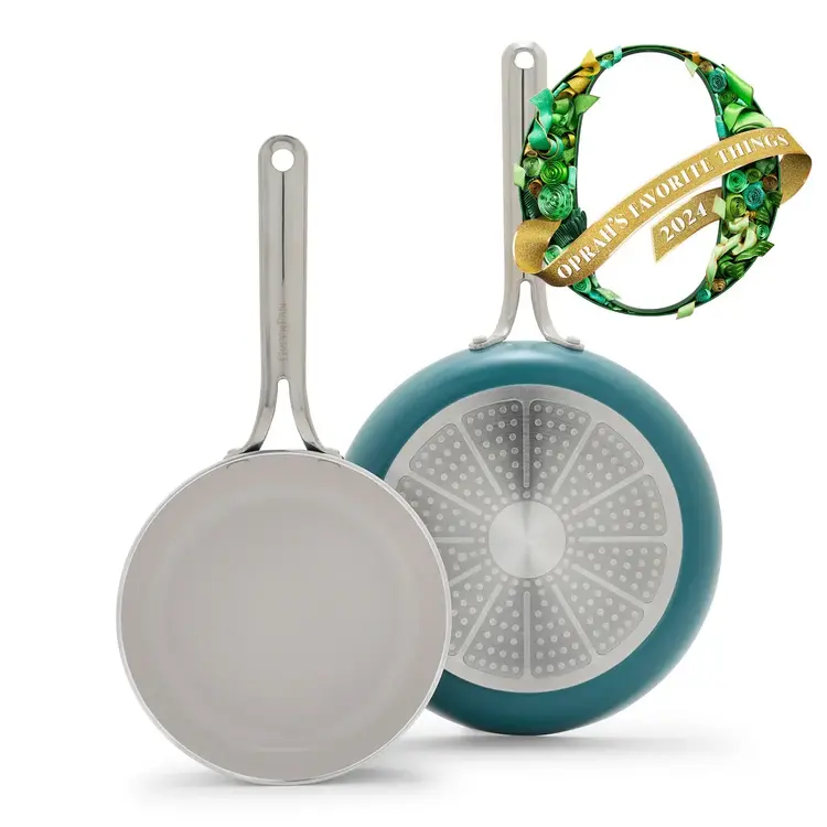 Greenpan 8" Deep Teal Ceramic Non-stick Frying Pan