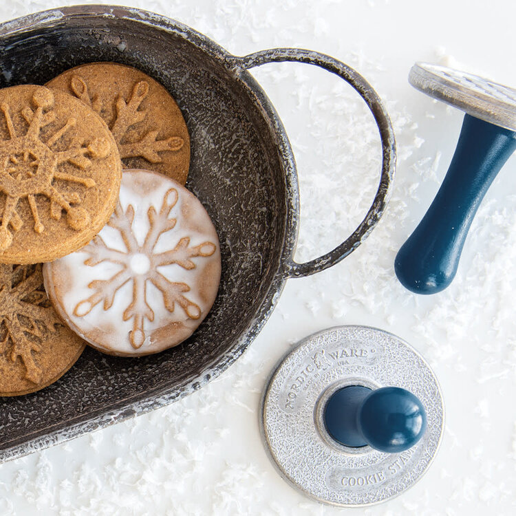 Nordic Ware Snowflake Cookie Stamps, set of 3