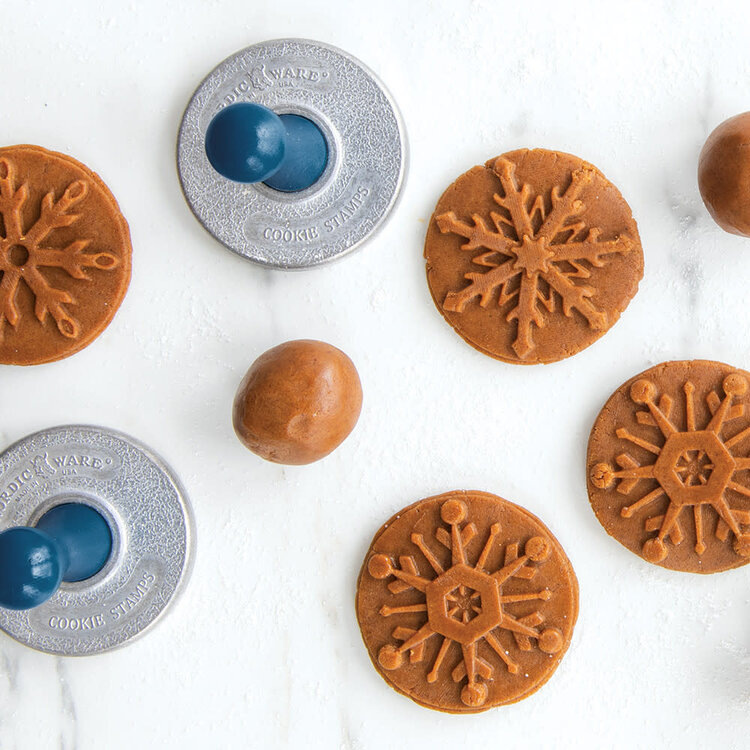Nordic Ware Snowflake Cookie Stamps, set of 3