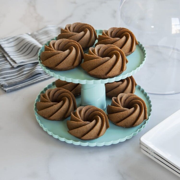 Nordic Ware 2 Tiered Dessert Stand & Dome