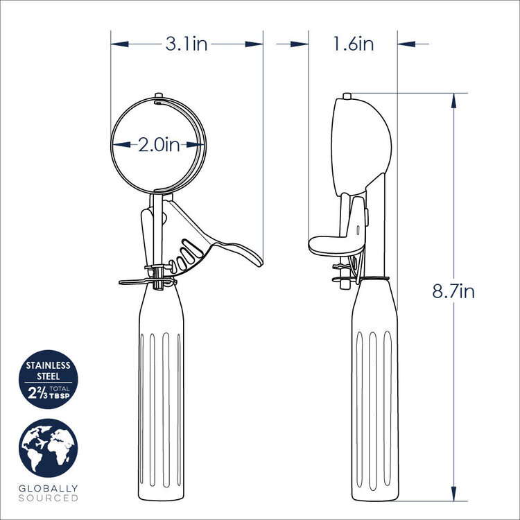 Nordic Ware Large Cookie Scoop